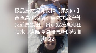 极品身材爆乳女神【果如cc】爸爸高价定制，连体黑丝户外夹道具露出，景点紫薇高潮狂喷水，满嘴淫语喘息听的热血沸腾2