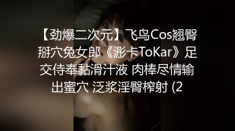 【劲爆二次元】飞鸟Cos翘臀掰穴兔女郎《浵卡ToKar》足交侍奉黏滑汁液 肉棒尽情输出蜜穴 泛浆淫臀榨射 (2