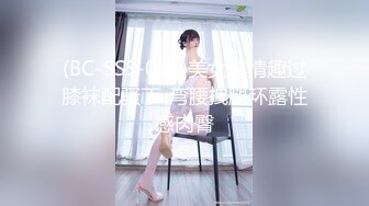 (BC-SSS-023)美女穿情趣过膝袜配骚丁..弯腰拽腿环露性感肉臀