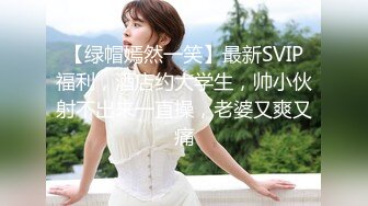 【绿帽嫣然一笑】最新SVIP福利，酒店约大学生，帅小伙射不出来一直操，老婆又爽又痛