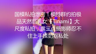 国模私拍泄密！模特群约拍极品天然巨乳女【Tinami】大尺度私拍，露三点摄影师忍不住上手揉奶抠私处